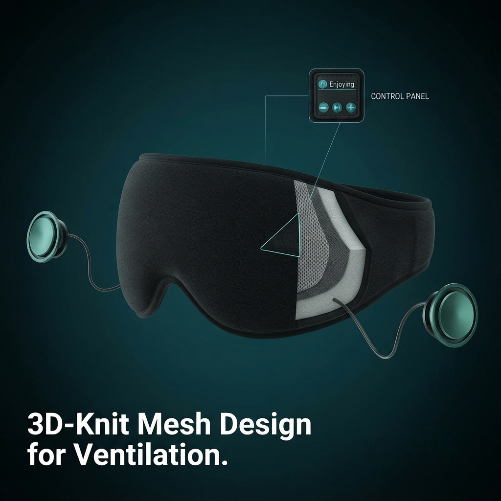 Lynx Sleep™ - Bluetooth Sleep Mask